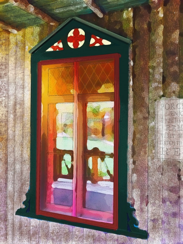 The Hedges Adirondack Window by Harry Forsdick